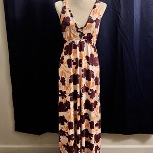 maaji flower maxi dress